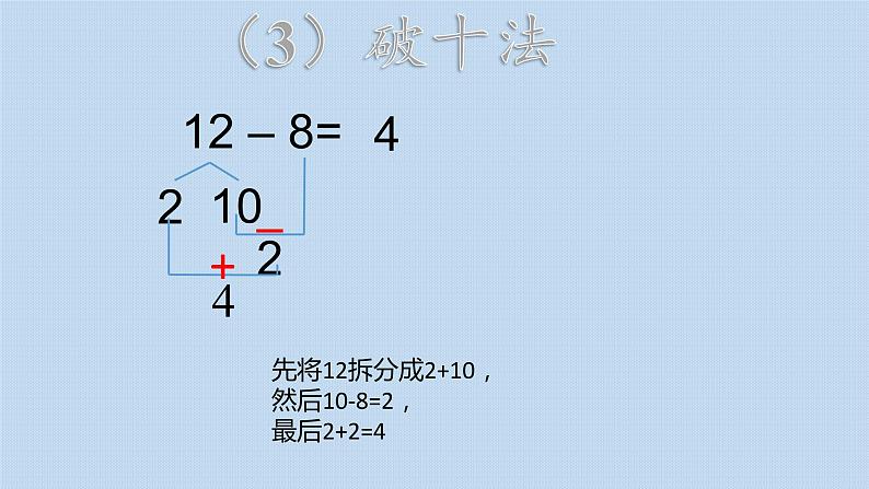 2.4 整理和复习  人教版数学一年级下册  课件1第7页