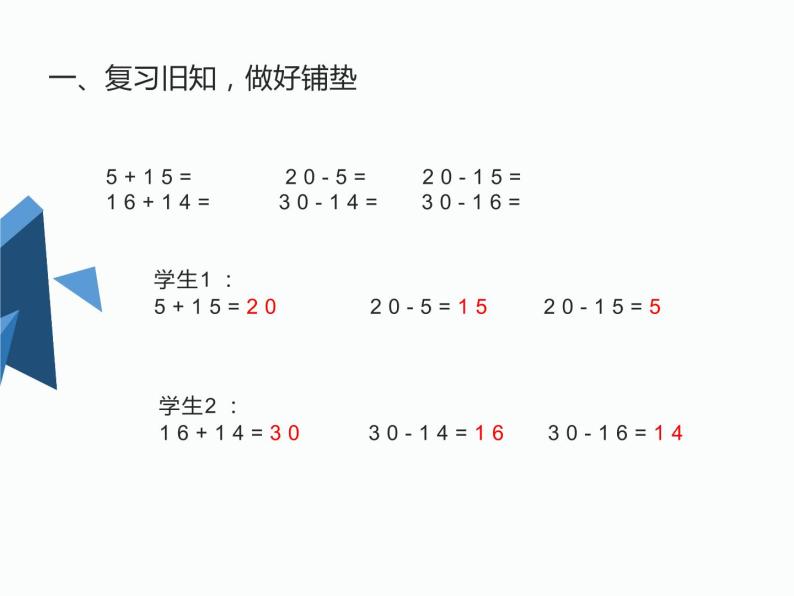 人教版小学数学四年级下册 一、四则运算1.加、减法的意义和各部分间的关系  课件02