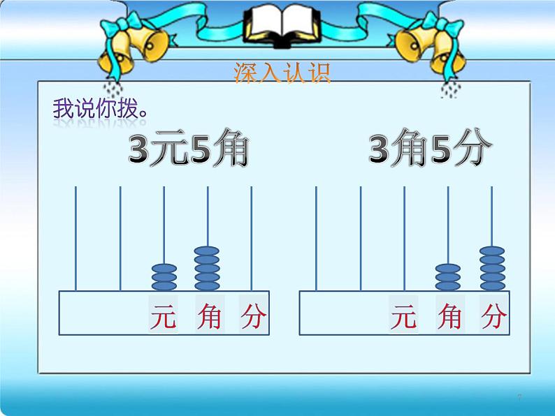 苏教版数学一年级下册 五 《认识元、角、分练习》(2)（课件）第7页