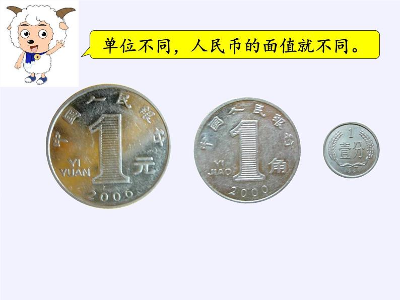 苏教版数学一年级下册 五 元、角、分（通用）(6)（课件）第5页