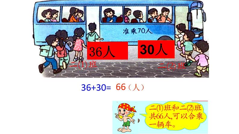 苏教版数学一年级下册 100以内的加法和减法（一)（课件）05