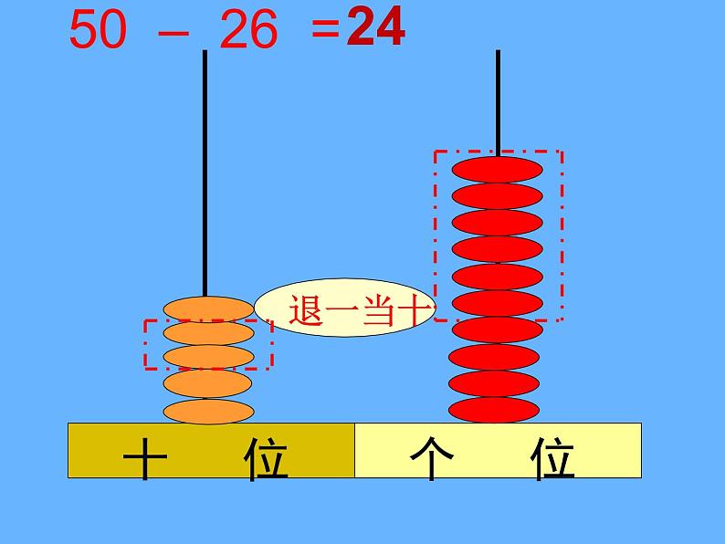 苏教版数学一年级下册 六 两位数减两位数（退位）(1)（课件）06