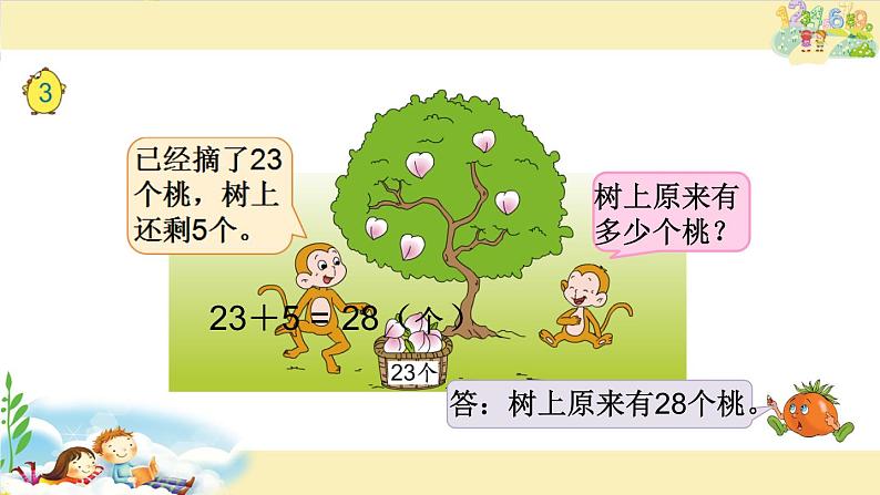 苏教版数学一年级下册 四 求被减数的实际问题（课件）第4页