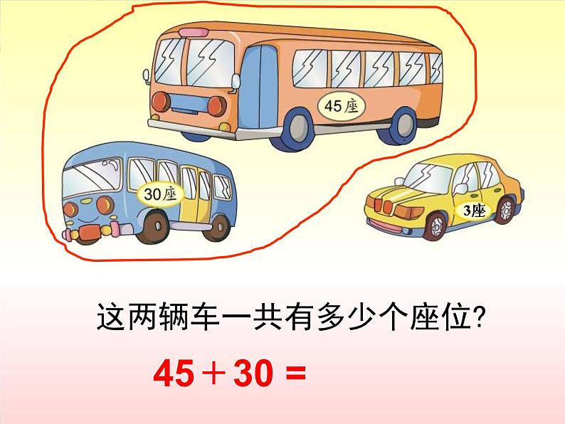 苏教版数学一年级下册 四 两位数加整十数、一位数（不进位）（课件）第4页