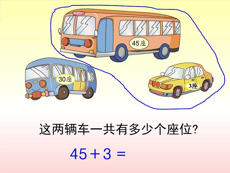 苏教版数学一年级下册 四 两位数加整十数、一位数（不进位）（课件）第7页