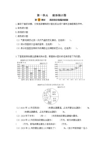 小学数学苏教版六年级下册一 扇形统计图第二课时同步达标检测题