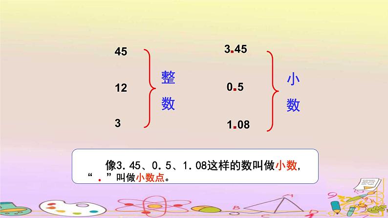 三年级下册数学课件 - 7 小数的初步认识    北京版（共18张PPT）04