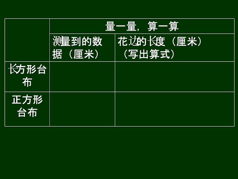 三年级下册数学课件-6.2 长方形、正方形的 周长 ▏沪教版（共11张PPT）03