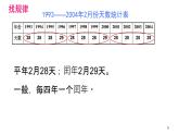 三年級(jí)下冊(cè)數(shù)學(xué)課件-閏年(北京版共11張ppt)
