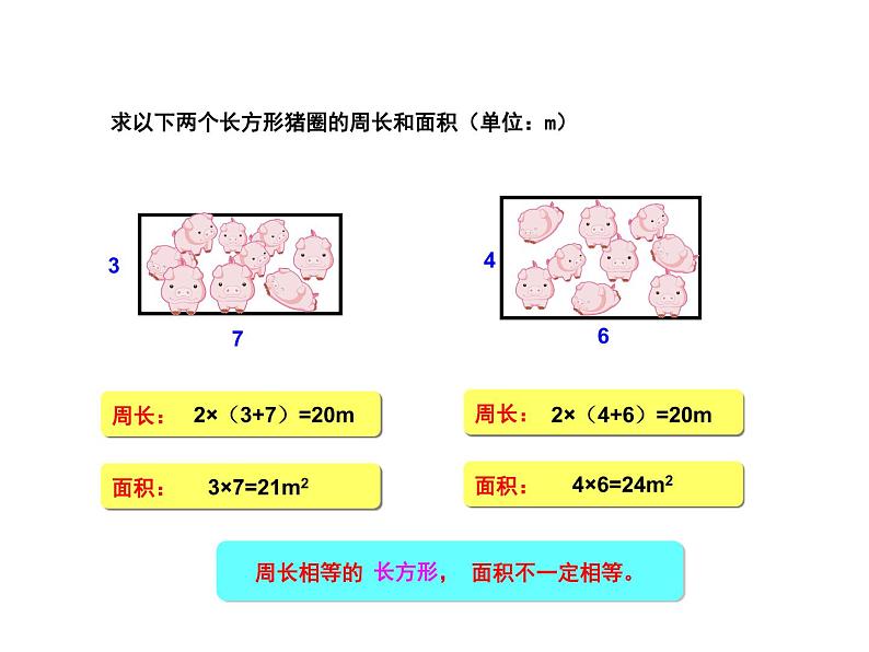 三年级下册数学课件-7.5 数学广场-谁围出的面积最大 ▏沪教版  （21张PPT)第3页