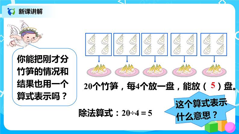 人教版小学数学二年级下册2.5《除法（二）》课件第5页