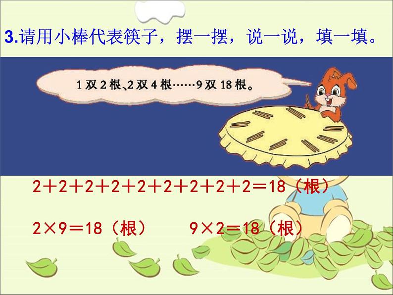 浙教版一年级数学下册 5 2的乘法口诀_（课件）04