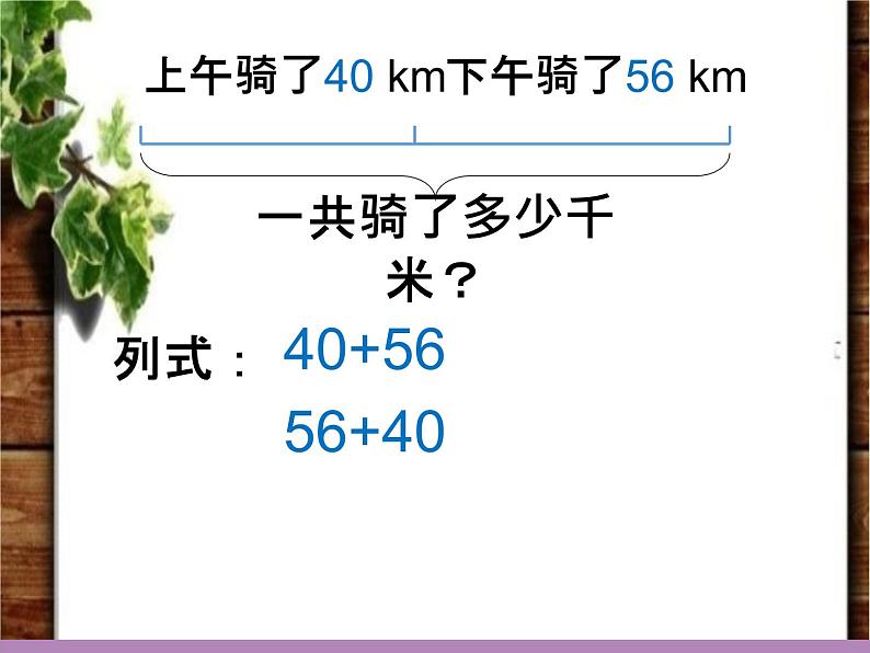 人教版小学数学四年级下册 三.运算定律1.加法运算定律  课件第5页