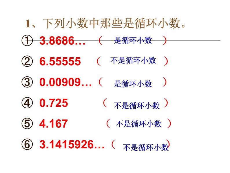 五年级数学上册课件-3.4 循环小数2-人教版（共28张PPT）03