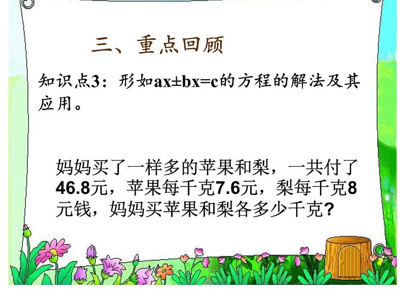 五年级数学上册课件-3.6 整理和复习36-人教版（共14张PPT）第6页