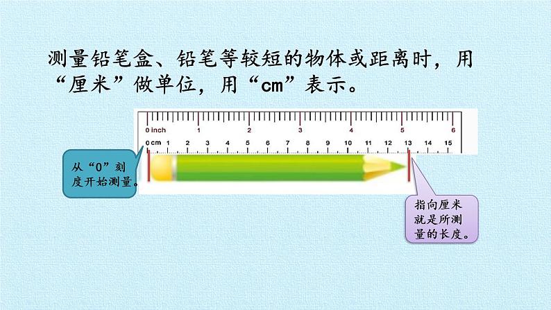 浙教版一年级数学下册 五 教室里的测量 复习（课件）第3页