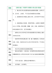 小学数学六 认识图形练习五教学设计