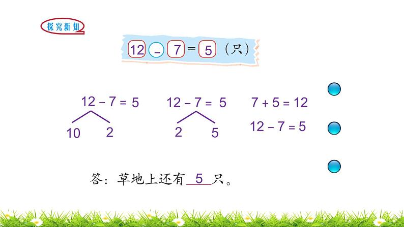 1下数学北师大精品课件第3课时 快乐的小鸭第3页