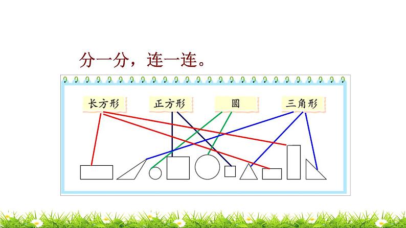 1下数学北师大精品课件第1课时  认识图形第4页