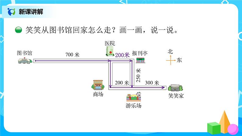 2022年秋季数学北师大版四年级上册《去图书馆》PPT课件06