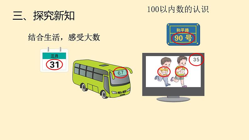 人教版数学一年级下册 课件4.1数数 数的组成3第4页