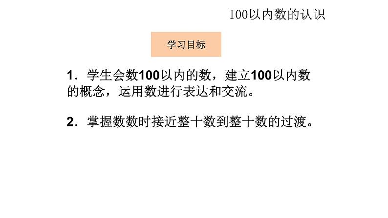 人教版数学一年级下册  4.1数数 数的组成 （课件）第2页