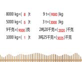 3下数学北师大精品课件2　1吨有多重