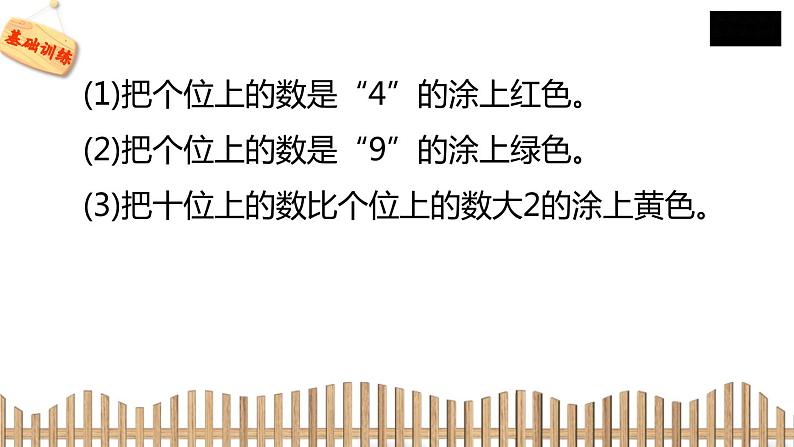 1下数学北师大精品课件6　做个百数表第5页