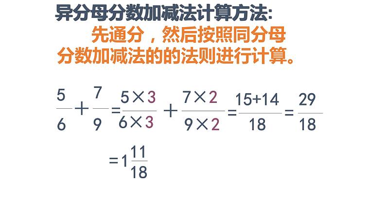 六年级下册数学小升初复习课件-分数运算法则(共18张PPT)-人教新课标第3页