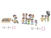 一年级数学下册课件-一 20以内的退位减法练习一（19）-苏教版