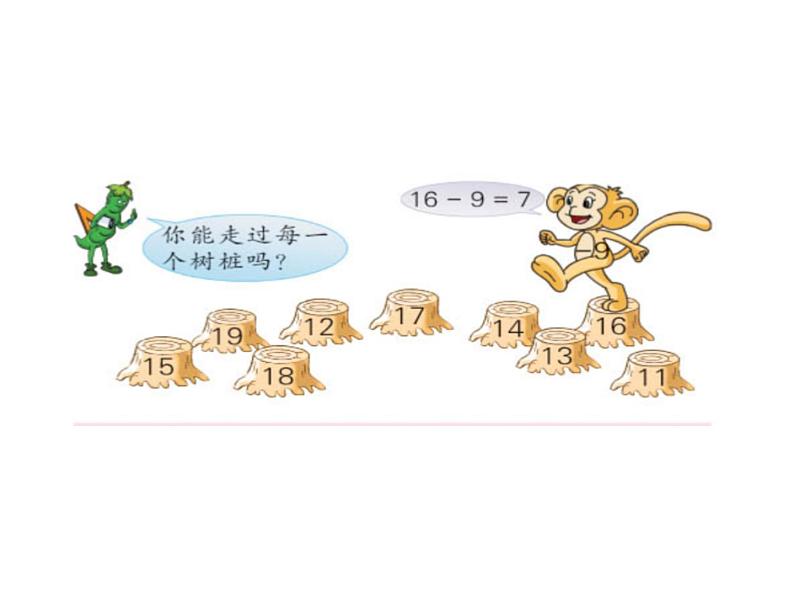 一年级数学下册课件-一 20以内的退位减法练习一（19）-苏教版第4页