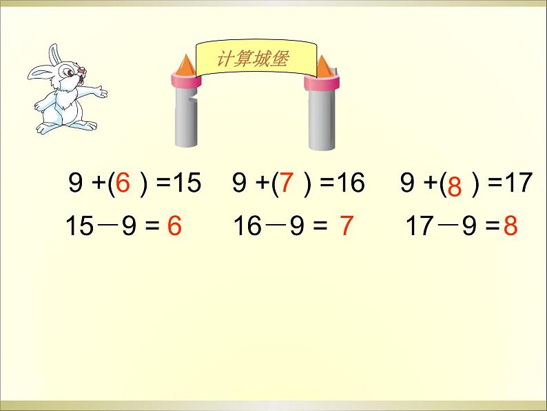 一年级数学下册课件-一 20以内的退位减法练习一（13）-苏教版第7页