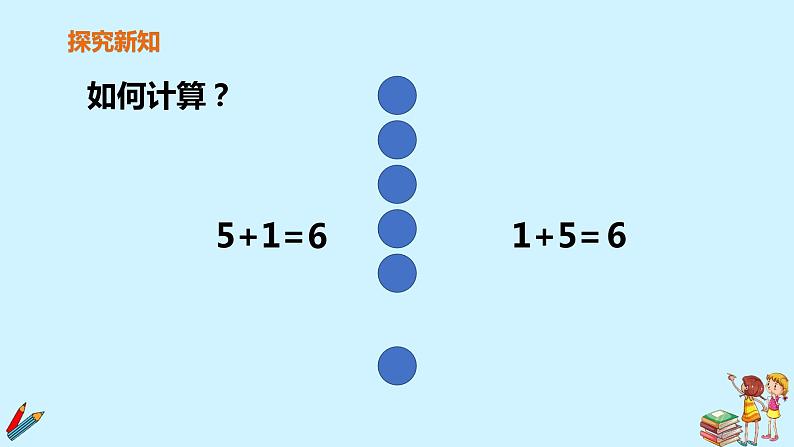 一年级上册数学教学课件  第五单元《6和7的加减法第一课时》人教版（共14张PPT）第6页