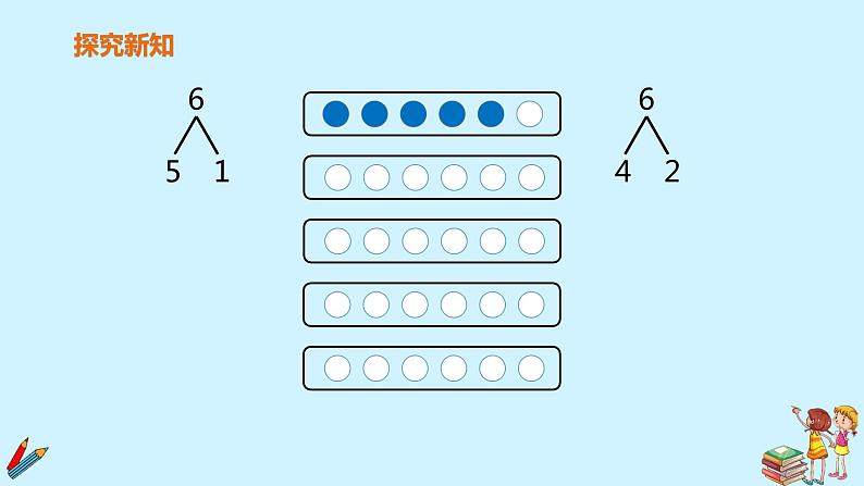 一年级上册数学教学课件  第五单元《6和7的组成》人教版第4页