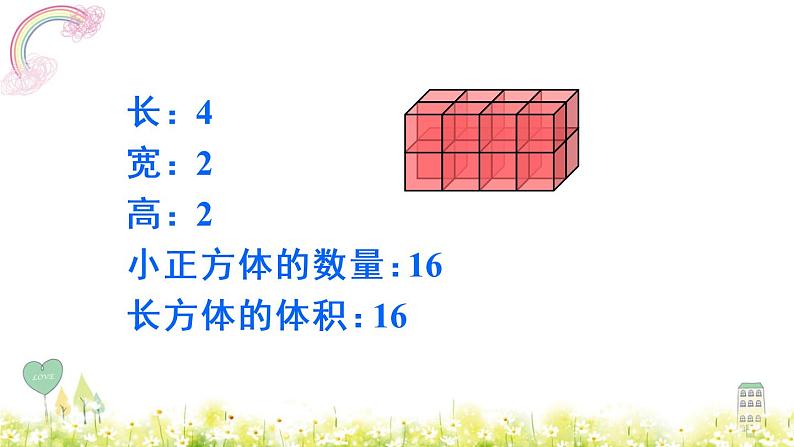 人教版五年级下册课件、教案和课堂达标3.6长方体和正方体的体积（2)06
