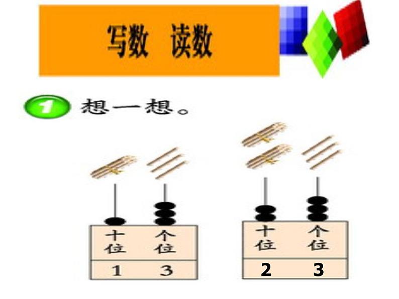 一年级下册数学课件-1.2 写数 读数（48）-西师大版05