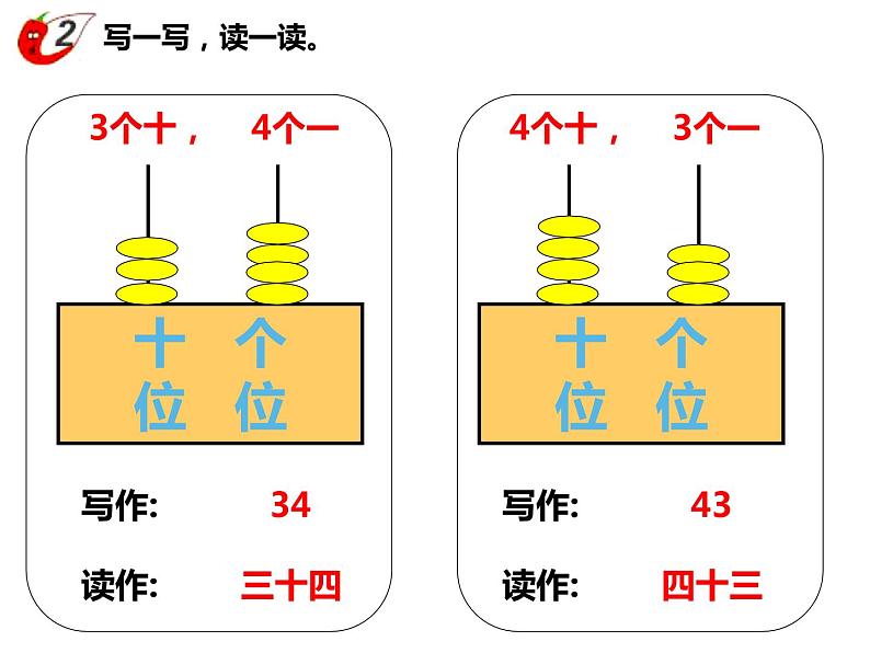 一年级下册数学课件-1.2 写数 读数 - 西师大版（共31张PPT）04