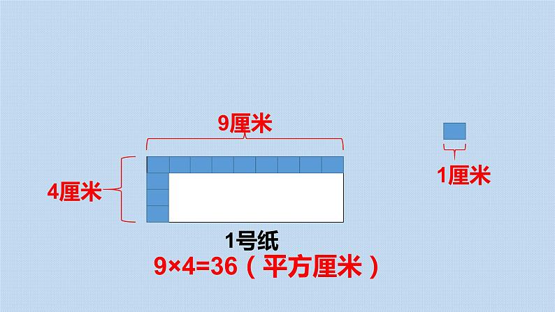 人教版三年级下册5.2长方形正方形面积的计算6课件PPT第7页