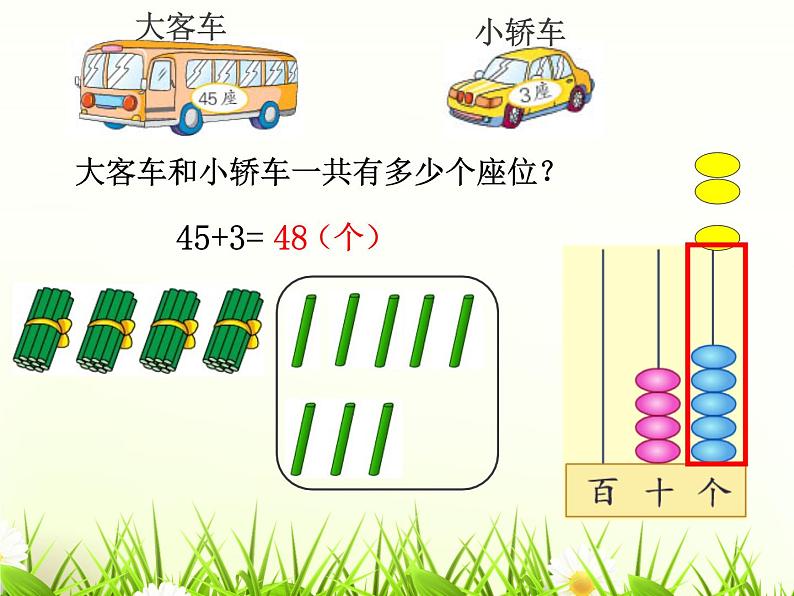 一年级下册数学课件-4.2 两位数加整十数、一位数丨苏教版 （12张PPT)04