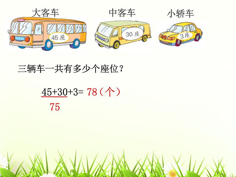 一年级下册数学课件-4.2 两位数加整十数、一位数丨苏教版 （12张PPT)05