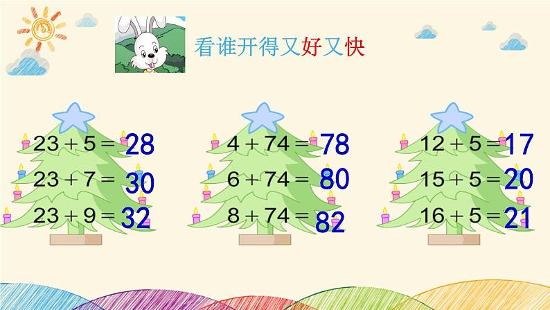 一年级下册数学课件-6.2 练习十一丨苏教版  (共15张ppt)第5页