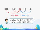 人教版数学四年级下册课件 4.3 小数点移动引起小数大小的变化