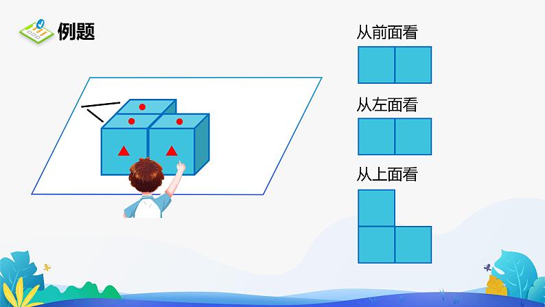 人教版数学四年级下册课件 2 观察物体（二）第3页