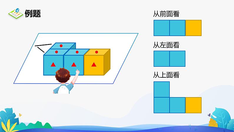 人教版数学四年级下册课件 2 观察物体（二）第4页