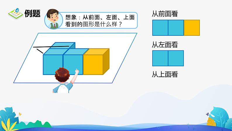 人教版数学四年级下册课件 2 观察物体（二）第7页