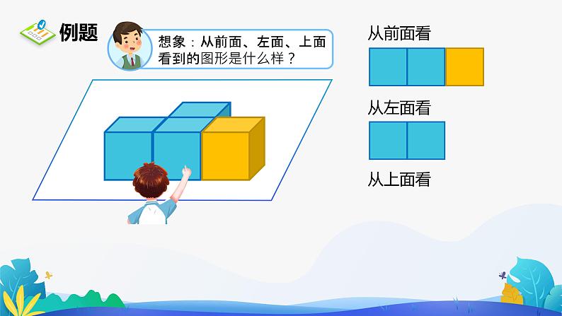 人教版数学四年级下册课件 2 观察物体（二）第8页