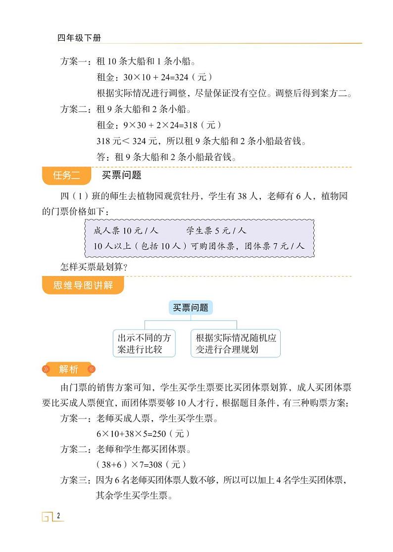 人教版四年级数学下册1.4解决问题（课件+教案+习题+说课稿）02