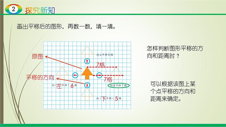 人教版四年级数学下册课件7.2平移第5页