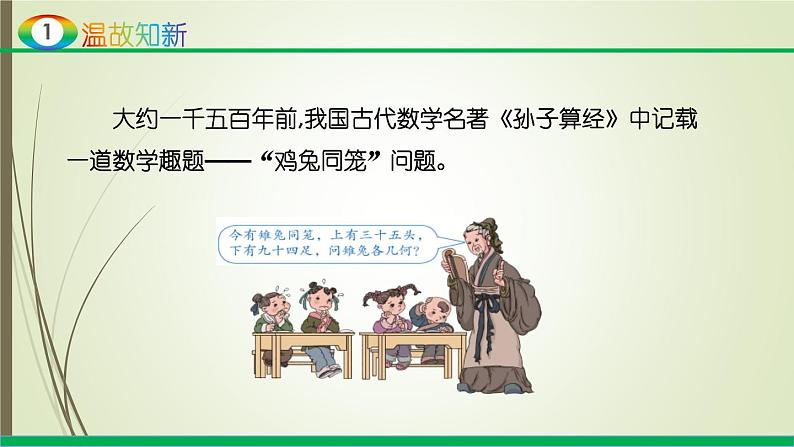 人教版四年级数学下册9.1数学广角-鸡兔同笼（课件+教案+习题+说课稿）03