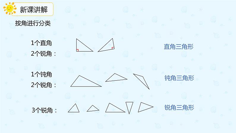 数学人教版四年级下册第五单元第4课时《三角形的分类》课件PPT06